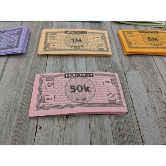 Monopoly City Edition 2008 Game Replacement Money - Picture 5 of 7